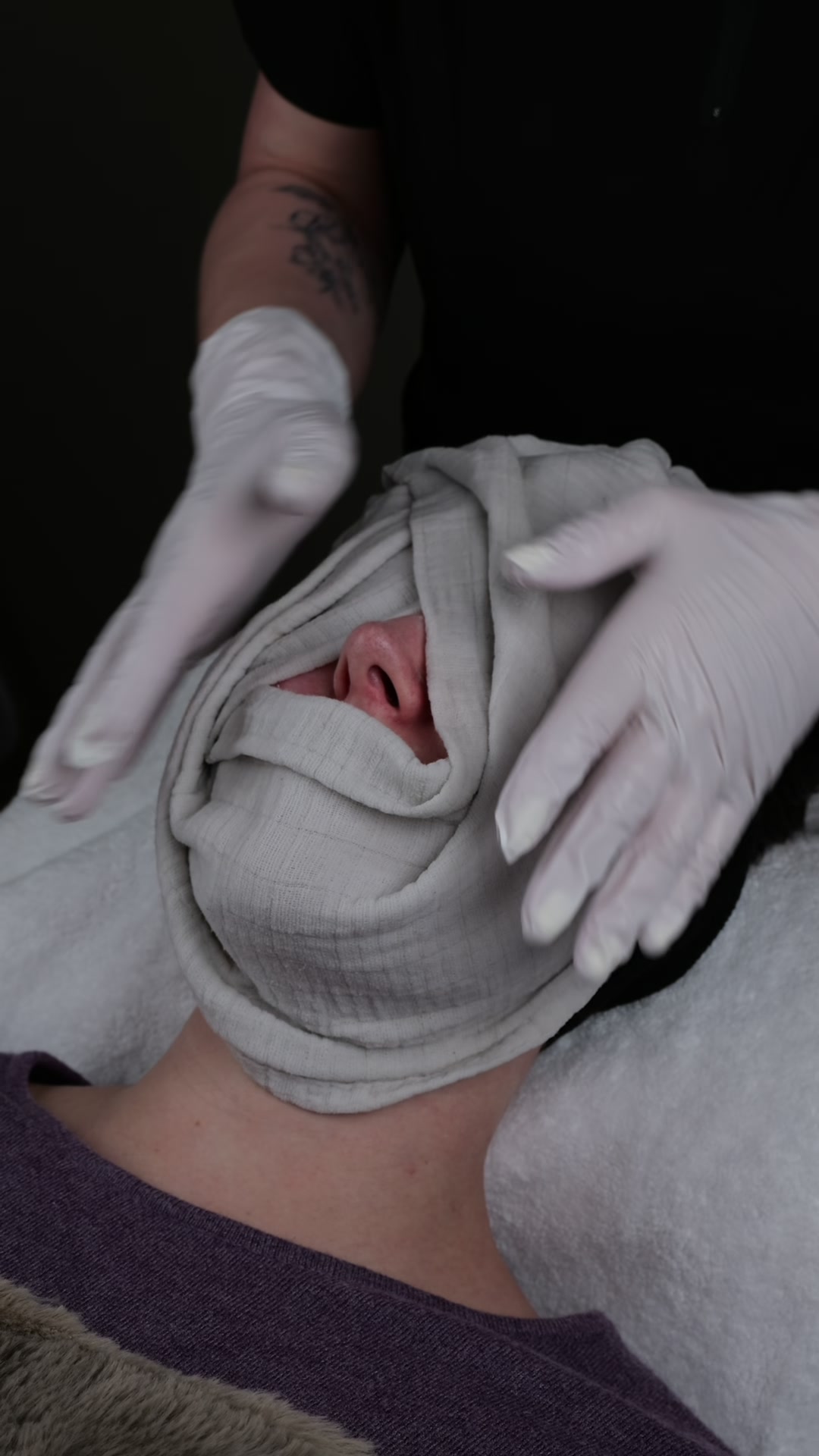 HydraFacial Vorbereitung und Reinigung